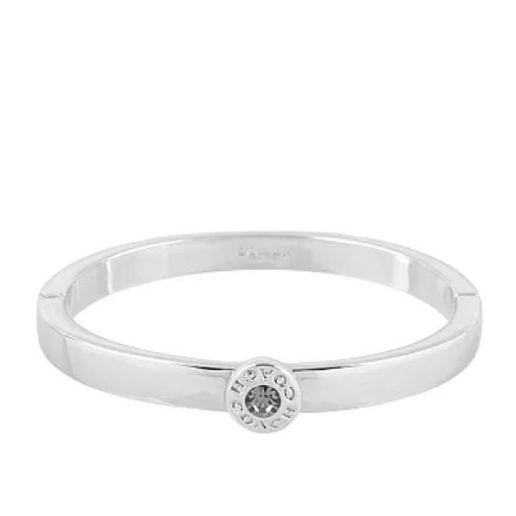 Coach Jewelry - COACH • Silver/Diamond Bangle Bracelet •